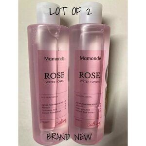 Mamonde Rose Water Toner  250ml Moisturizing Skin Care X 2 New